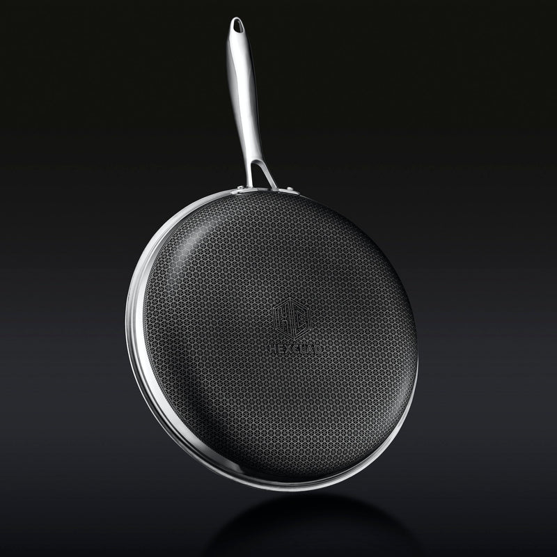 Hybrid Fry Pan Set with Lids, 6pc O7